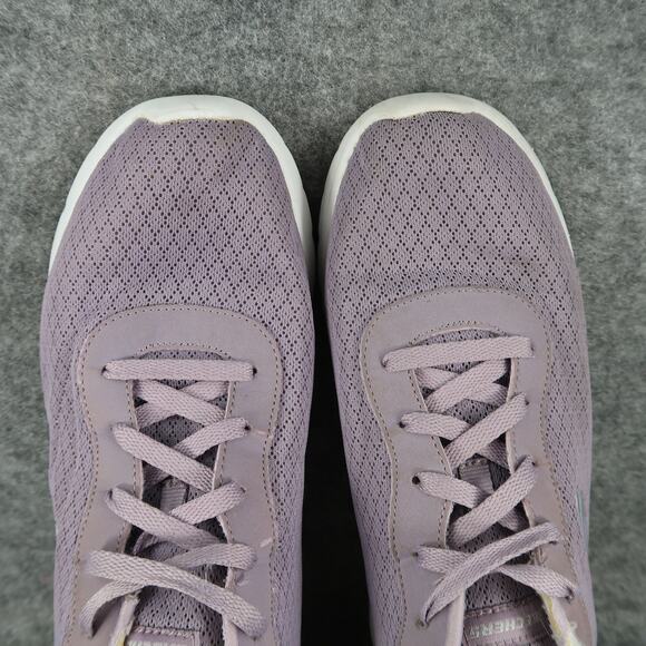 Skechers Shoes Women 9.5 Athletic Trainer Casual Sneaker Comfort Walk Run Purple - Picture 9 of 13